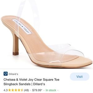 Brand new Chelsea and Violet heels.